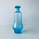 Blue glass decanter