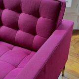 Florence Knoll fabric armchair
