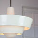 Mid-century industrial cascade ceiling lamp danish
