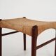 Rosewood footrest, Danish design, 1970s, production: Denmark