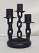 Candle holder chain in wrought iron 1960