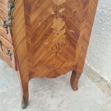 Louis XV style chest of drawers in rosewood
