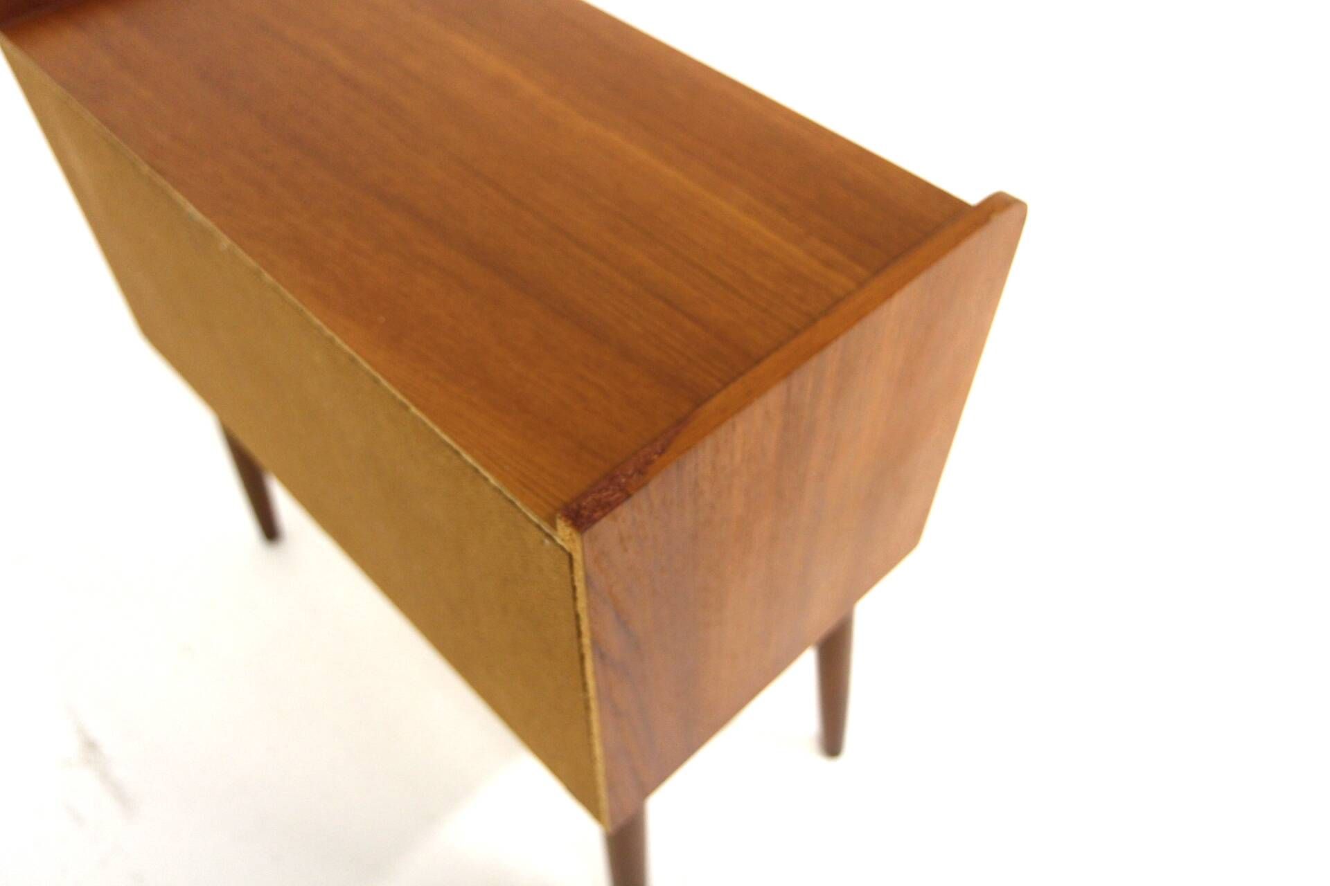 Scandinavian teak bedside table, Sweden, 1960