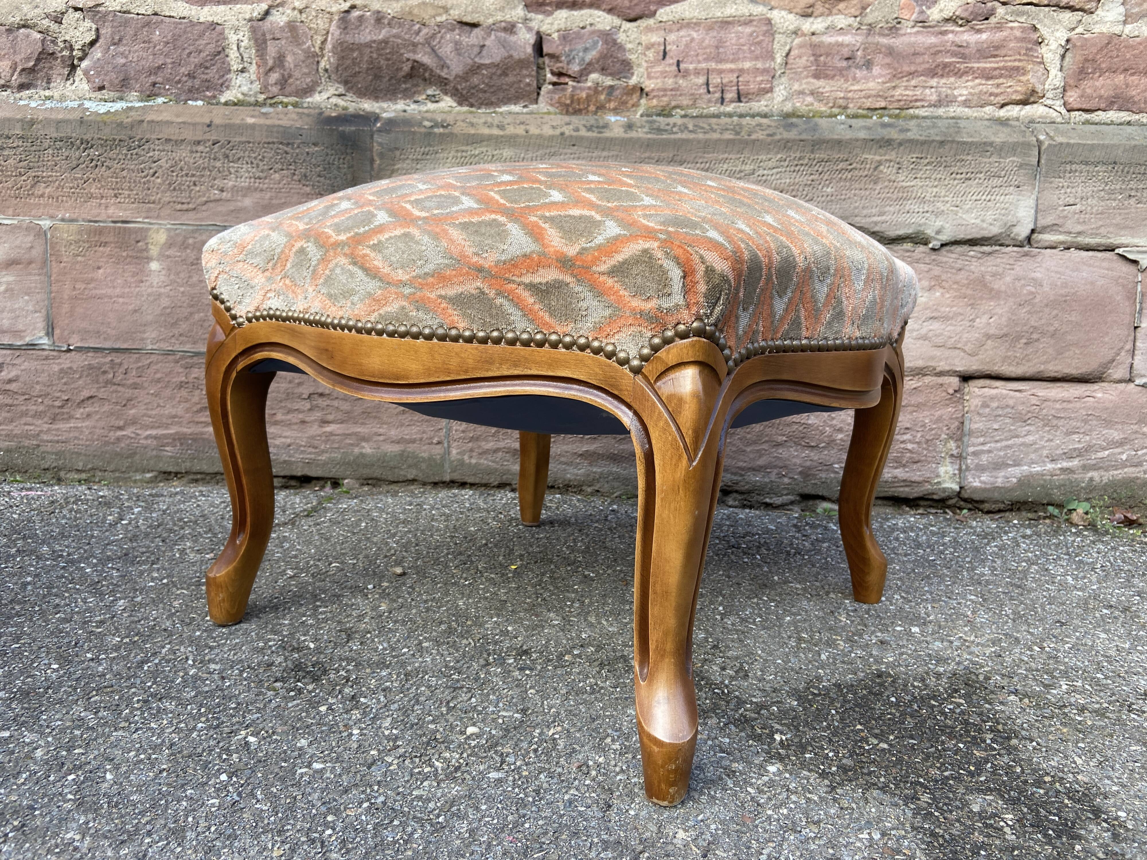 Ottoman stool old Louis XV