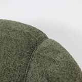 Pair of armchairs in bouclette fabric. Contemporary.