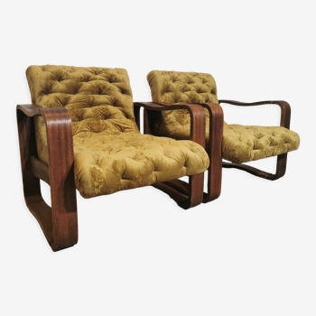 Mid-century armchairs