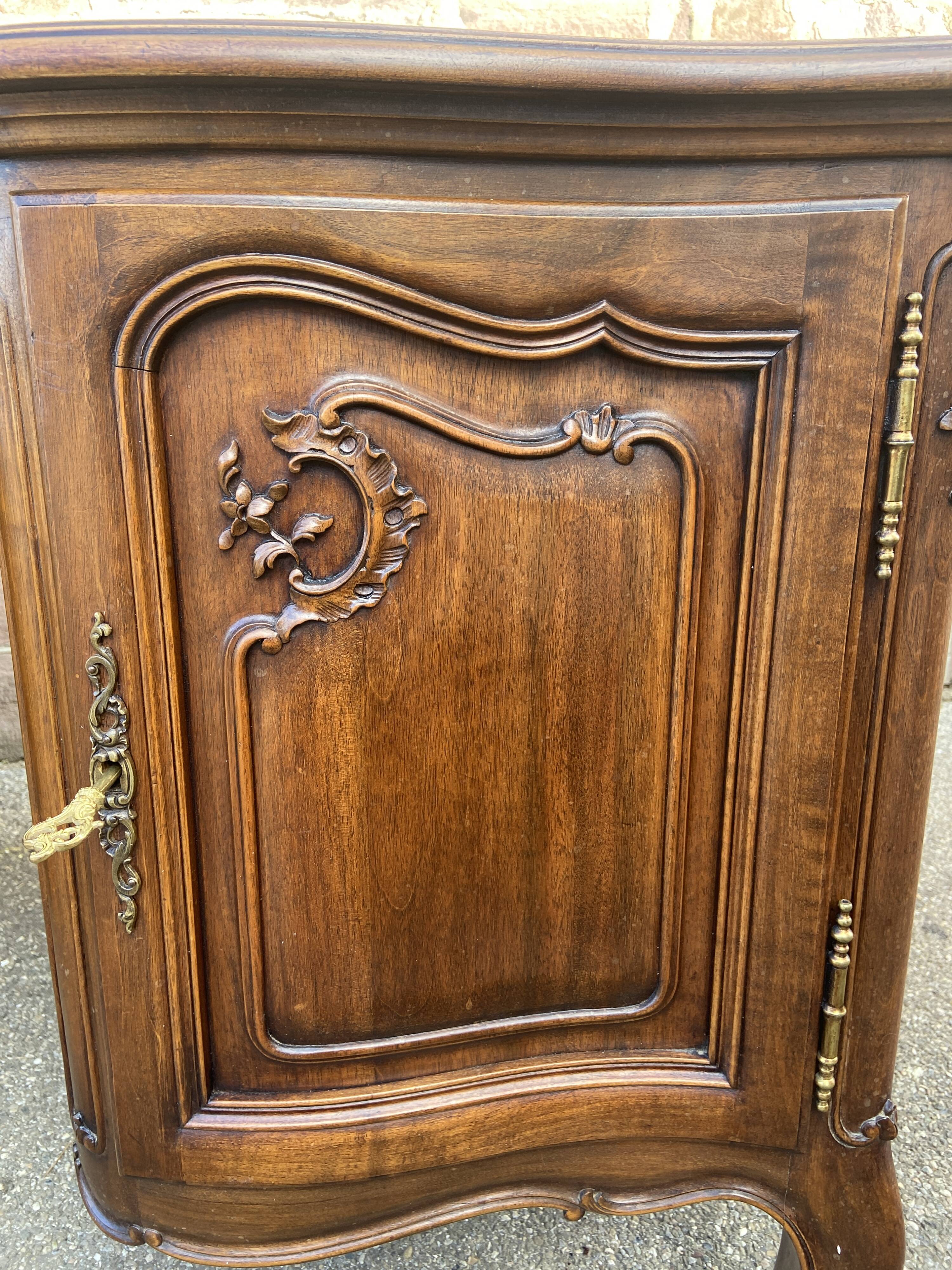 Huge walnut notary office