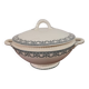 Iron earth tureen ec Salins, Louis XVI garlands