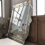 Italian design milked gold mirror
