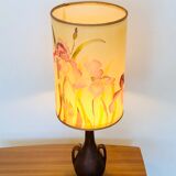 Vintage stoneware table lamp