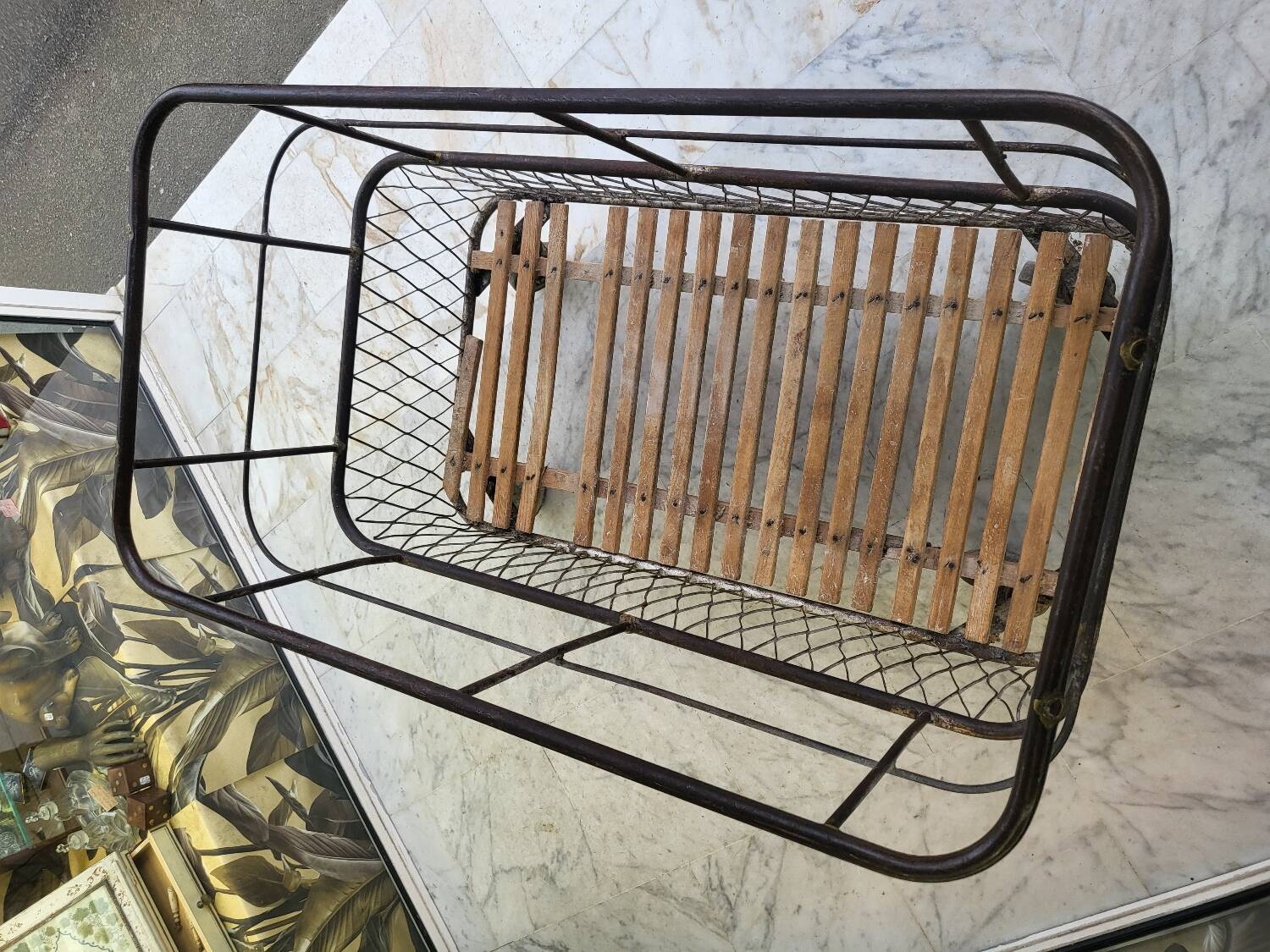Old baker's cart