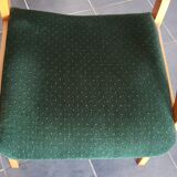 Vintage velvet armchair