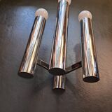 Sciolari chrome wall light with 3 lights