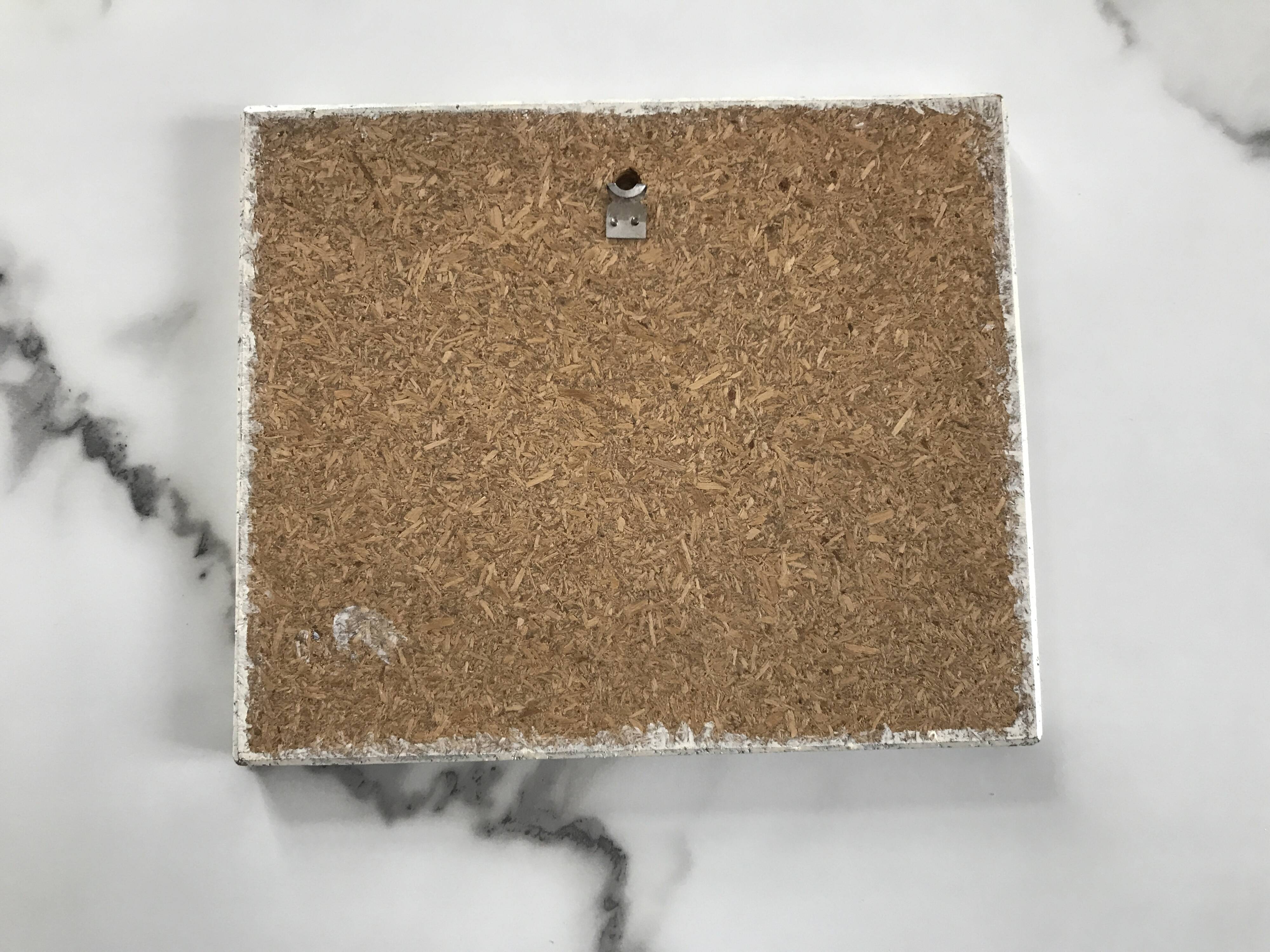 Small painting reproduction of the Port of La Ponche in Saint Tropez