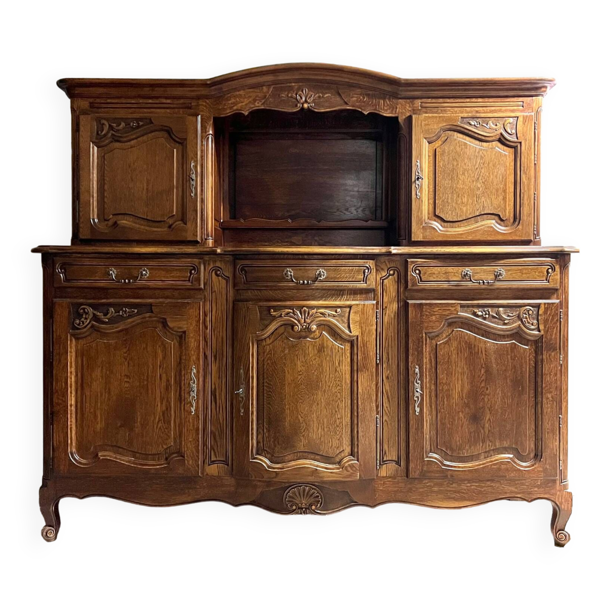 Solid wood dining room sideboard
