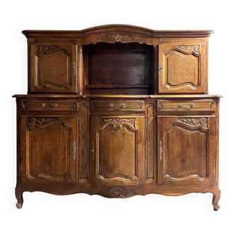 Solid wood dining room sideboard