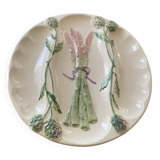 Vintage asparagus plates