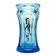 Art Deco vase, blue crystal, designed by K. Palda, Czechoslovakia, 1930s