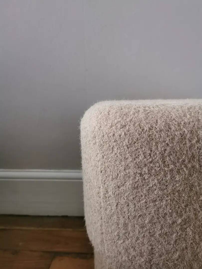 Sand fabric stool