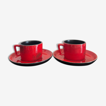 Duo of coffee cups