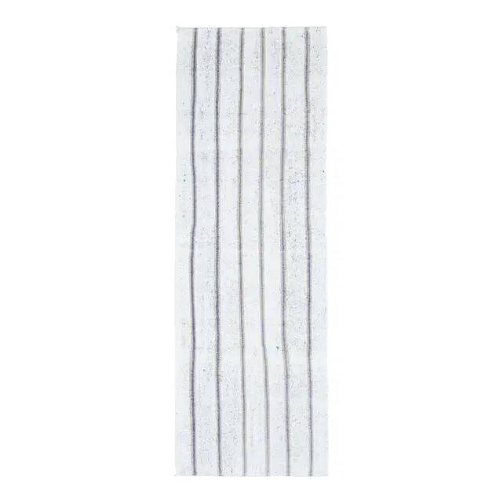 Vintage Turkish Hand-Knotted Wool Cotton White Kilim Runner Rug 76x239