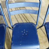 Suite de 4 chaises bistrot vintage