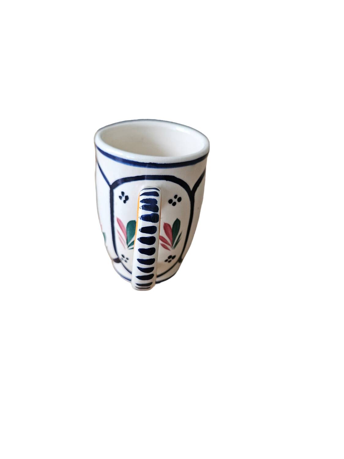 HB HENRIOT QUIMPER Breton character mug