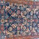 Handmade old Kurdish Persian carpet 135x276 cm