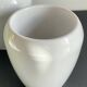 Pair of White Ceramic Candle Holders