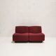 Pair of modular armchairs, 1970