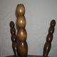 Tripod wooden coffee table