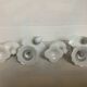 Four white bird candlesticks Arzberg Bareuther