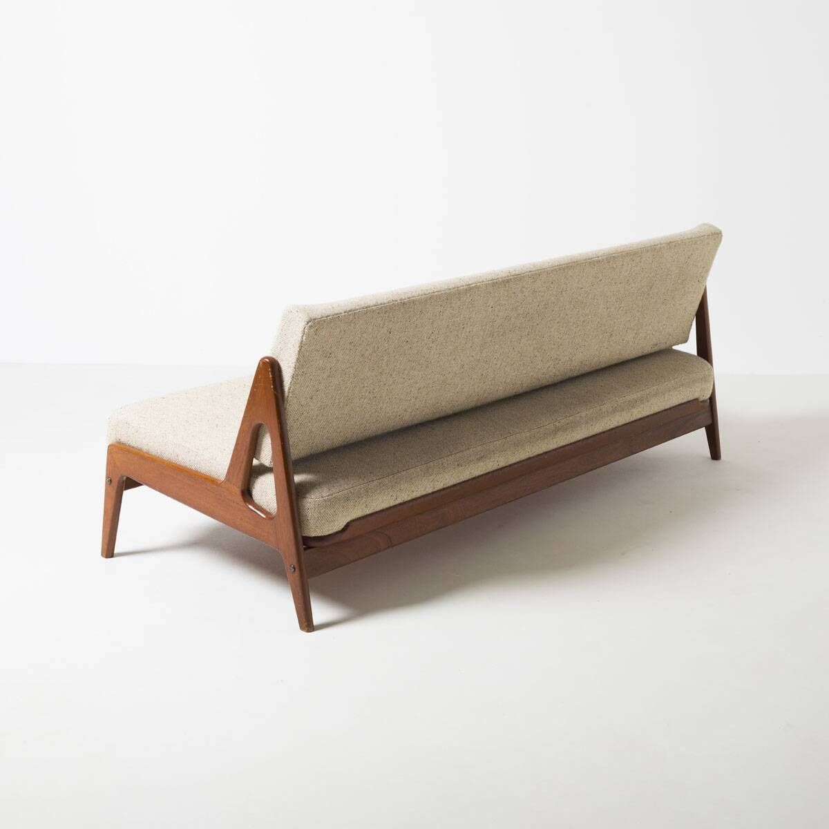 Mid-century Teak Sofa / Daybed by Arne Wahl Iversen for Komfort, Denmark, 1
