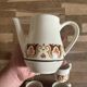 Vintage coffee service Nomar Jet – Coffee maker + 4 cups – Porcelain