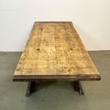 Table basse rivetée industrielle, années 1960