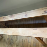 Cherry farm bench