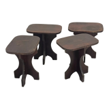 Set of 4 stools