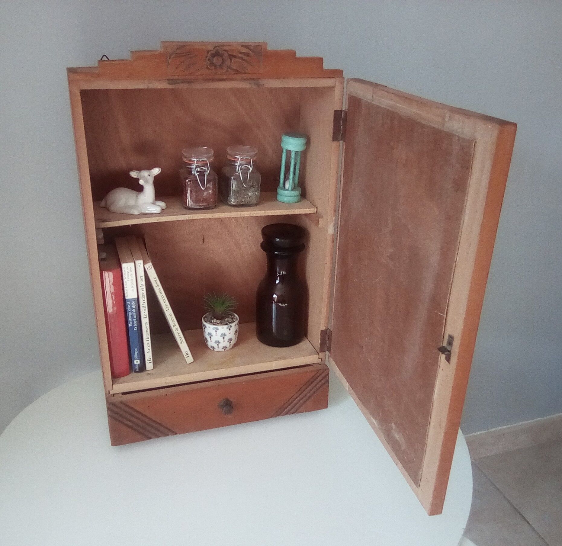 Vintage wall cabinet