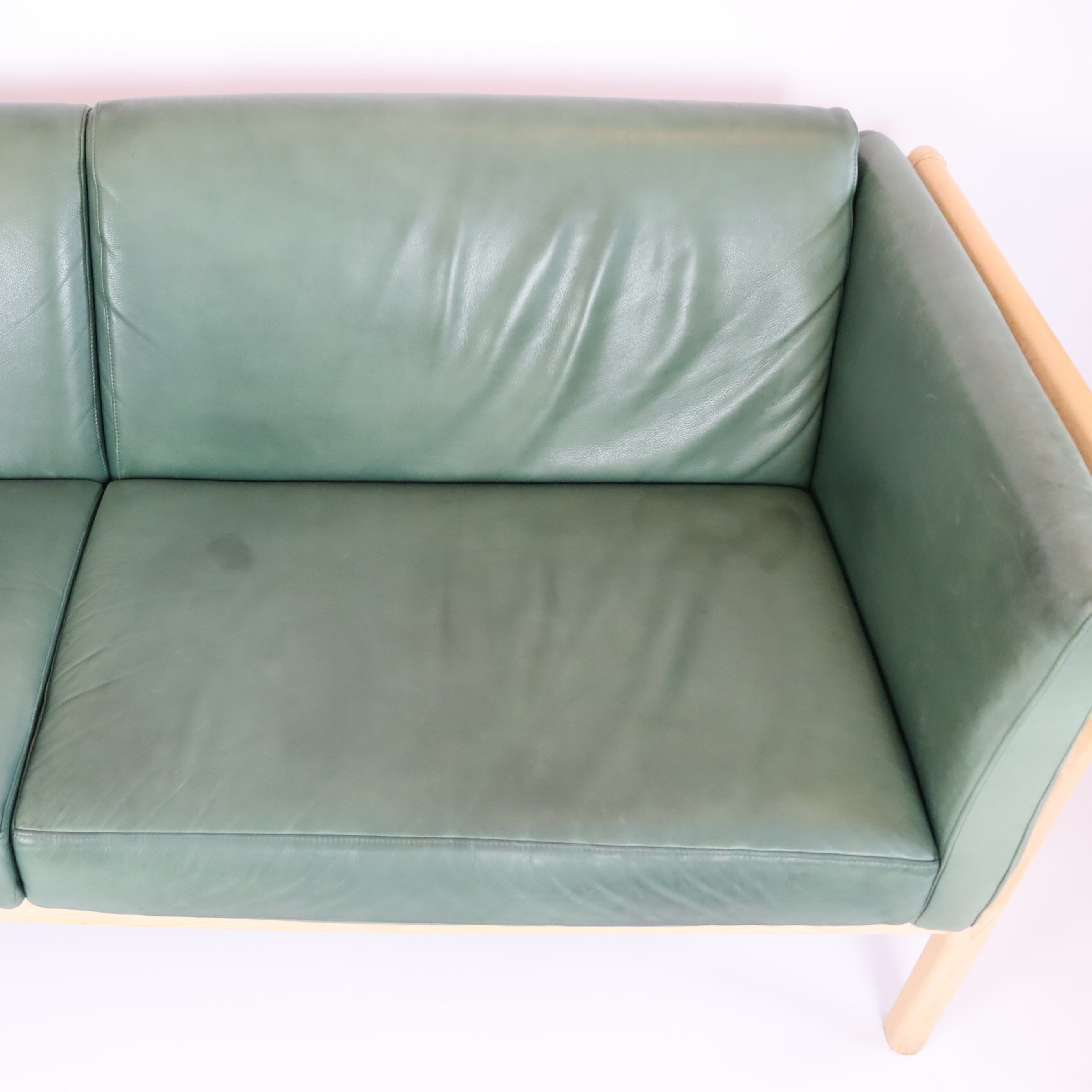 Danish leather sofa