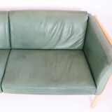 Danish leather sofa