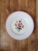 Plat vintage Digoin bouquet fleuri