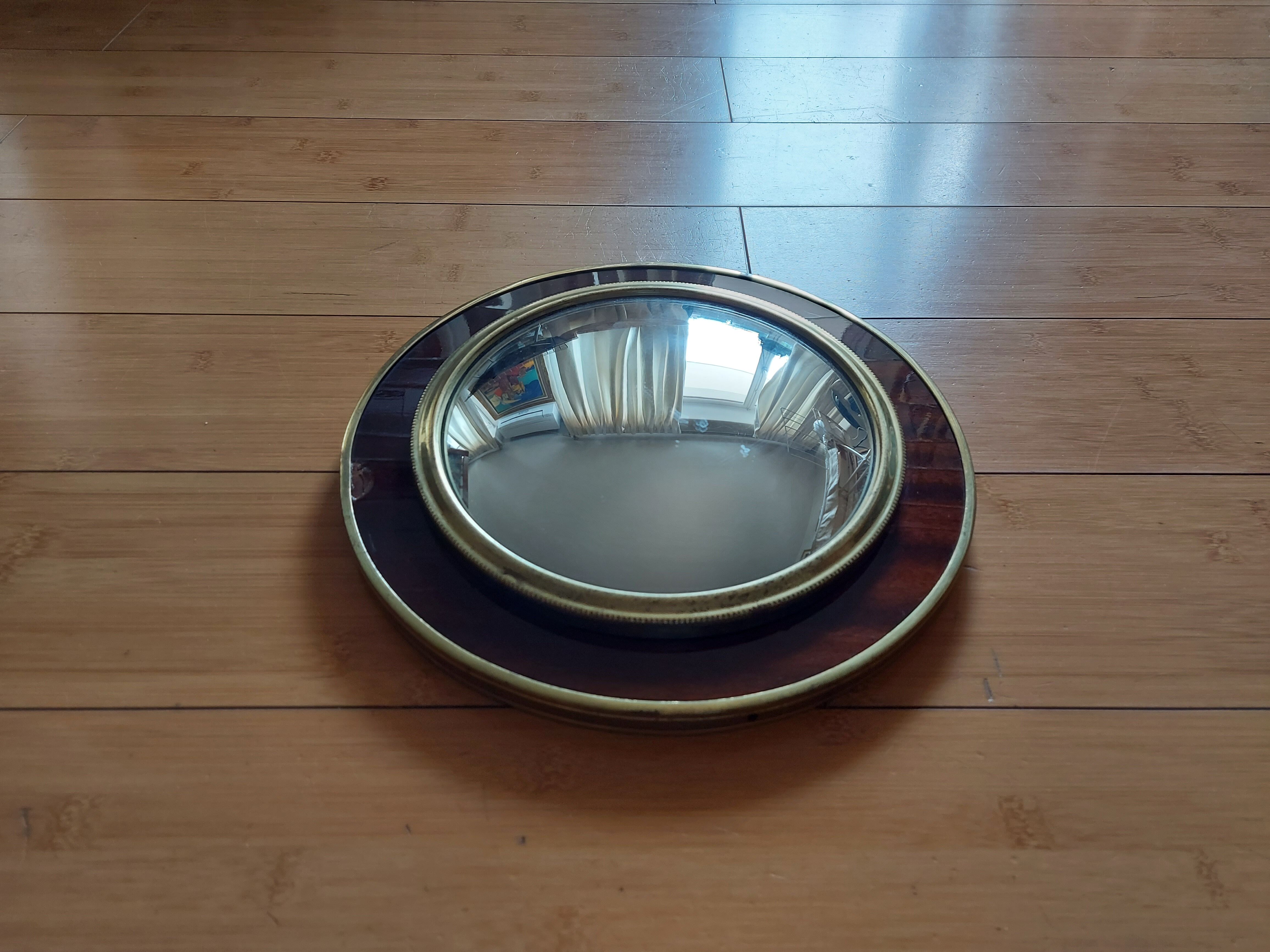 Vintage witch mirror 33cm