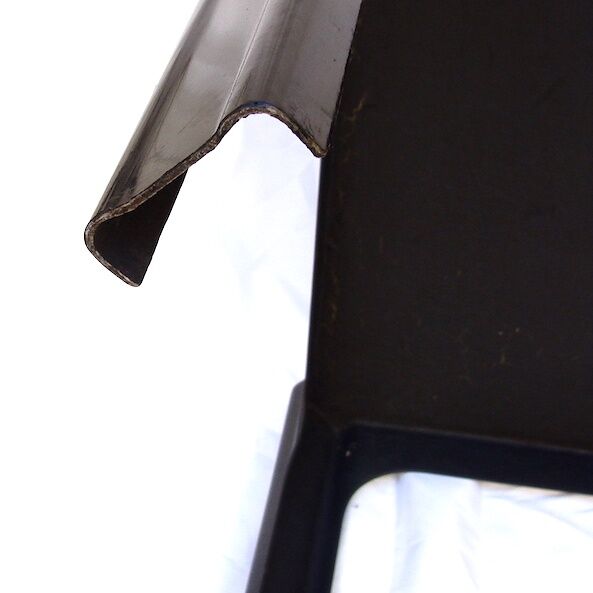 Square table design 1970 fiberglass.