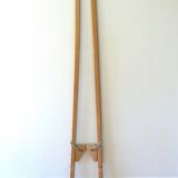 Pair of vintage wooden stilts