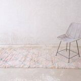 Moroccan Boujad rug in pink - 295 x 93 cm