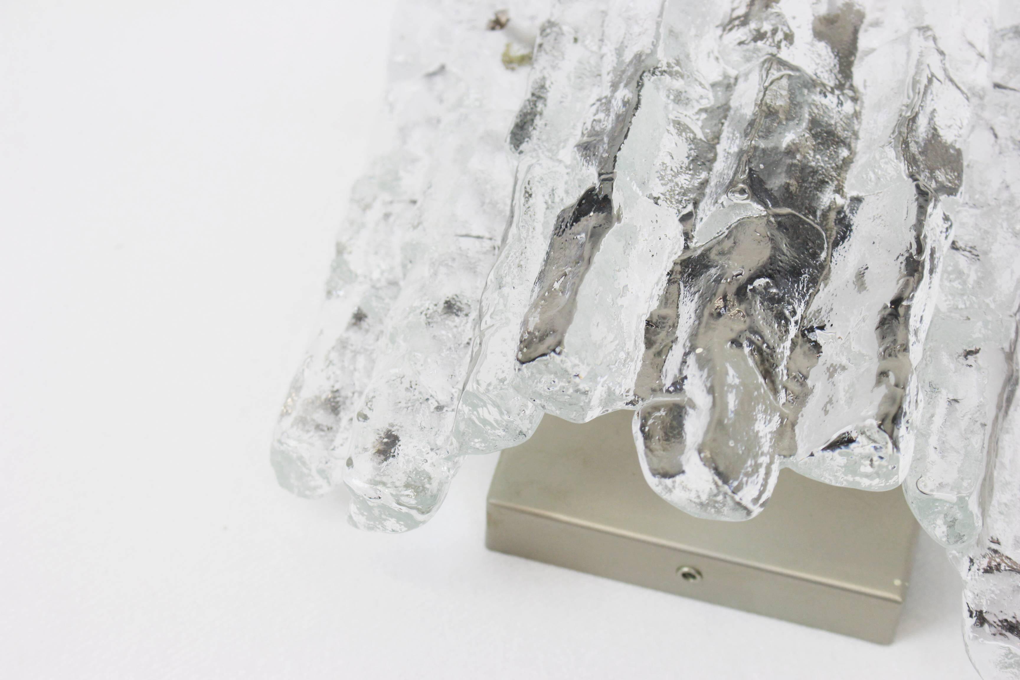 Pair of wall sconces Kalmar, Austria, 1960s