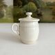Antique ironstone mustard pot KG Lunéville