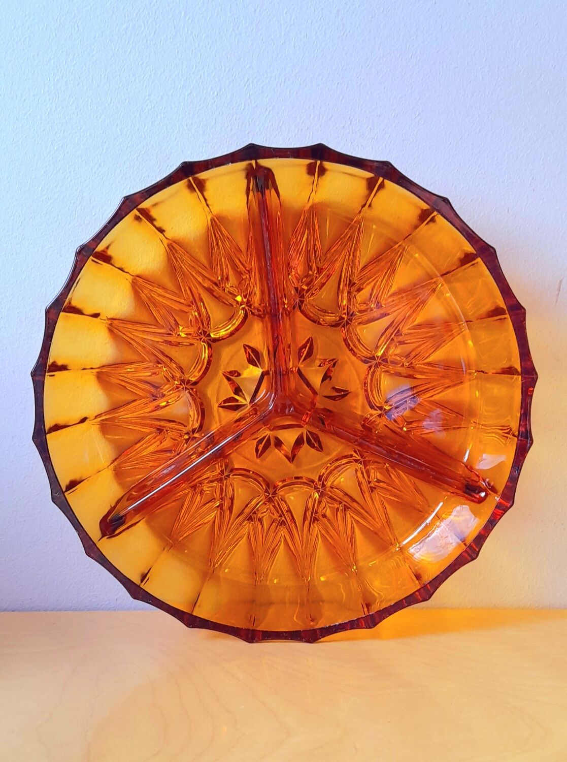 Glass aperitif cup 70s