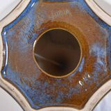 Lampe de Bureau Modèle 1042 en Grès Bleu par Einar Johansen pour Søholm