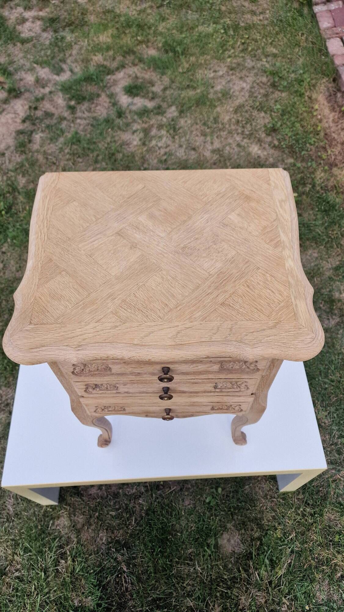 Louis XV style bedside table